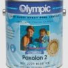 Poxolon 2 Two Coat Epoxy Pool Paint - 1 Gallon - Blue Ice -Art Swimming Pool 2225