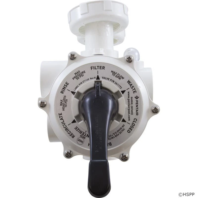 Pentair 261173 Triton Sand Multiport Valve - 1-1/2 Inch 5 Pentair 261173 Triton Sand Multiport Valve - 1-1/2 Inch - Image 3