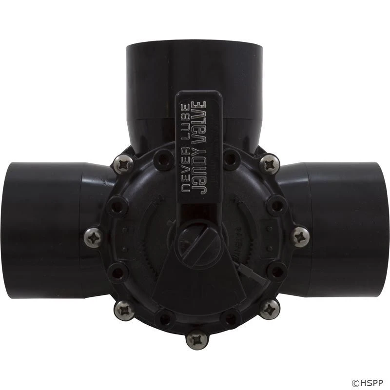 Jandy NeverLube 3 Way CPVC Diverter Valve - 2.5 Inch X 3 Inch - 4719 5 Jandy NeverLube 3 Way CPVC Diverter Valve - 2.5 Inch X 3 Inch - 4719 - Image 3