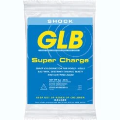 GLB® Super Charge 68% Cal Hypo Pool Shock - 24 X 1lb Bags