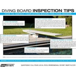 SR Smith 66-209-268S2-1 Diving Board, 8' Fibre-Dive Board Radiant White 12 SR Smith 66-209-268S2-1 Diving Board, 8' Fibre-Dive Board Radiant White -Art Swimming Pool 71rgei1rsul. sl1000 55