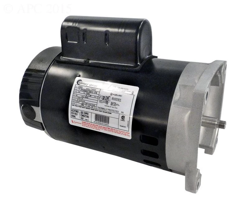 B853, B2853 Pool Pump Motor 56Y Frame 1 HP Square Flange 115/230V - Up Rate 6 B853, B2853 Pool Pump Motor 56Y Frame 1 HP Square Flange 115/230V - Up Rate - Image 4