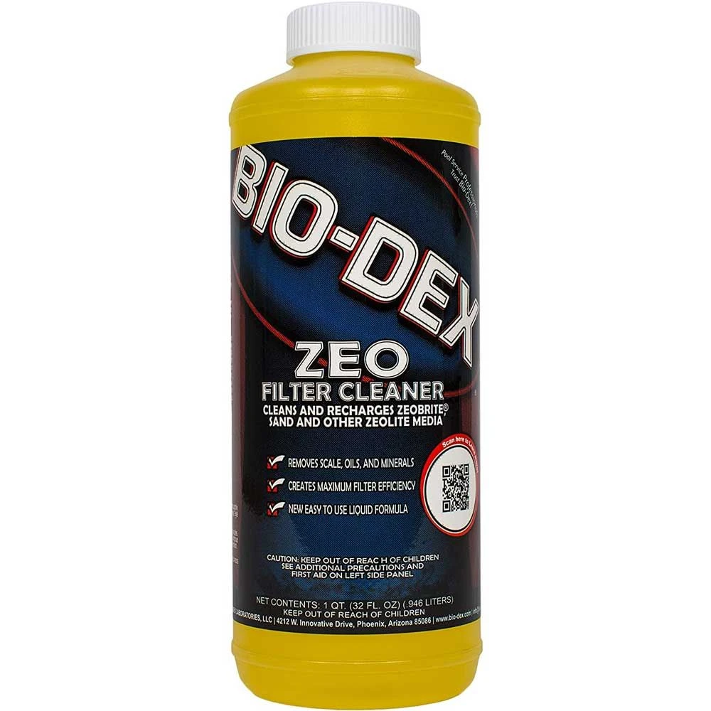 Bio-Dex ZEO32 Zeo Filter Cleaner For Zeobrite And Sand Filters 1 Quart 3 Bio-Dex ZEO32 Zeo Filter Cleaner For Zeobrite And Sand Filters 1 Quart
