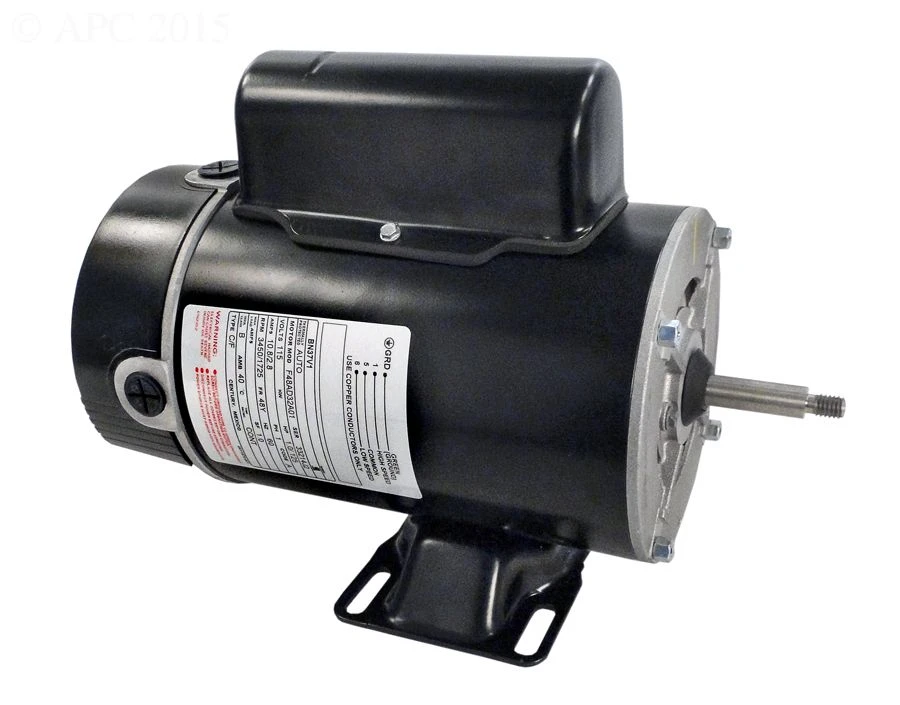 BN37V1 2-Speed 1 HP Pump Motor 48Y Frame Thru-Bolt 115V 4 BN37V1 2-Speed 1 HP Pump Motor 48Y Frame Thru-Bolt 115V - Image 2