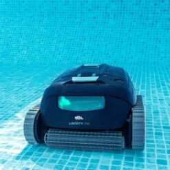 Dolphin Liberty 200 Cordless Robotic Pool Cleaner 99998100-US -Art Swimming Pool dolphin liberty 200 cordless robotic pool cleaner floor