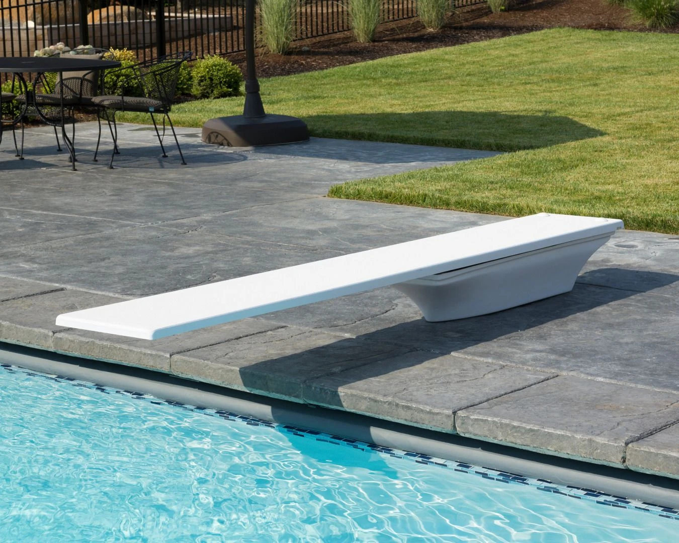 SR Smith 68-209-8402 Diving Board & Stand Combination, Flyte Deck II Diving Stand White In Color With 10' Frontier III Residential Board Radiant White 3 SR Smith 68-209-8402 Diving Board & Stand Combination, Flyte Deck II Diving Stand White In Color With 10' Frontier III Residential Board Radiant White