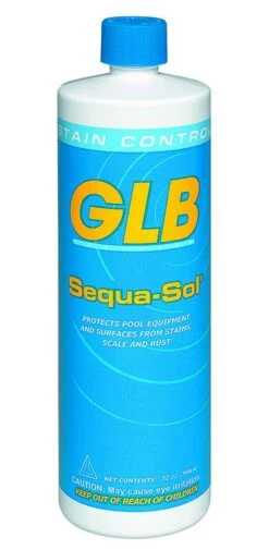 GLB Sequa-Sol Sequestering Agent Pool Stain Preventer - 1-Quart