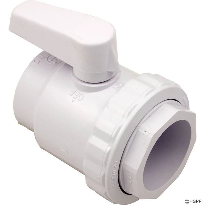 Hayward SP0724S Trimline 2-Way Single Union Ball Valve - 2-Inch Slip 4 Hayward SP0724S Trimline 2-Way Single Union Ball Valve - 2-Inch Slip - Image 2