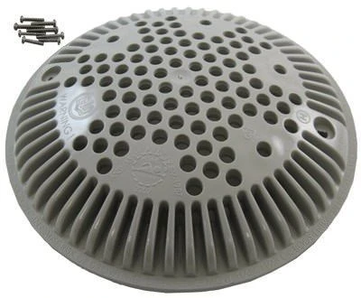 Hayward WGX1048EGR Anti-Vortex Main Drain Cover VGB - Gray - Floor Only