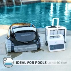 Dolphin Explorer E30 Advanced Robotic Pool Cleaner - 99996240-XP -Art Swimming Pool image 7 e30 2021 profileimage6 poolsize
