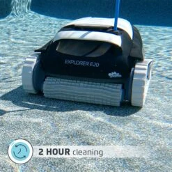 Dolphin Explorer E20 Advanced Robotic Pool Cleaner - 99996148-XP -Art Swimming Pool image 3 e20 2021 profileimage2 2hourcleaning