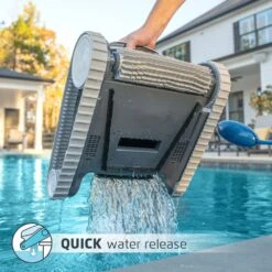 Dolphin Explorer E20 Advanced Robotic Pool Cleaner - 99996148-XP -Art Swimming Pool image 8 e20 2021 profileimage5 waterrelease