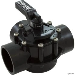 Jandy NeverLube 3-Way CPVC Diverter Valve - 2 Inch X 2.5 Inch - 4717 -Art Swimming Pool jandy neverlube 3 port valves 2 1