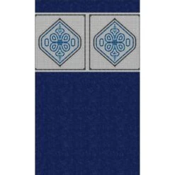 Savannah 24' Round 52-in Resin Above Ground Pool Package - Includes Liner, Filter & Ladder -Art Swimming Pool mangalore mosaic heavy gauge unibead liner 2 1