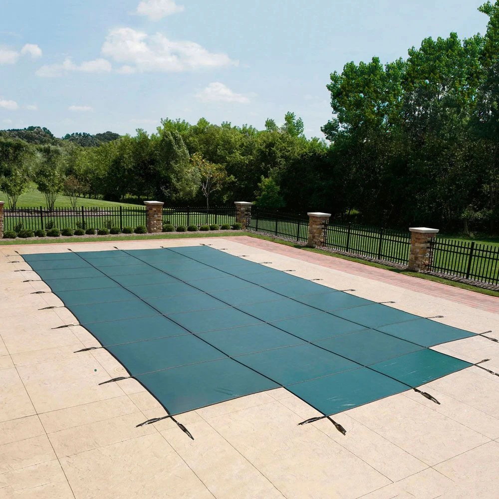 Arctic Vortex 18' X 36' Rectangle 18yr Mesh Safety Pool Cover W/ 4 X 8 Center End Step - Green 3 Arctic Vortex 18' X 36' Rectangle 18yr Mesh Safety Pool Cover W/ 4 X 8 Center End Step - Green