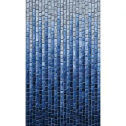 8' X 12' Oval Saint-Paul Street Midnight Stone 52" Uni-Bead Above Ground Pool Liner