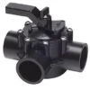 Ocean Blue Lube Free 3 Port 3 Way Diverter Valve CPVC 1.5" X 2" - 176106 - 4715 -Art Swimming Pool ocean blue lube free 3 way valve 1 5 x 2 176106 4715