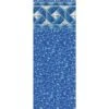 Swimline 21' Round Mystri Outlook Heavy Gauge Unibead Liner 52" -Art Swimming Pool outlook 1 1 1