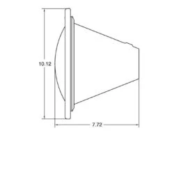 Pentair EC-602126 AmerLite Pool Light - 300W - 120V - 100 Ft Cord 7 Pentair EC-602126 AmerLite Pool Light - 300W - 120V - 100 Ft Cord -Art Swimming Pool pentair amerlite pool light dimensions 2