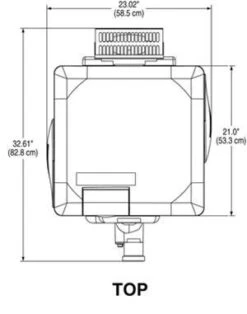 Pentair MasterTemp 250K BTU Propane Pool Heater EC-462027 -Art Swimming Pool pentair master temp 250k btu propane pool heater 460733 3