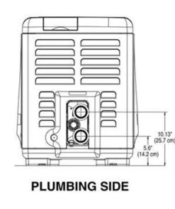 Pentair MasterTemp 250K BTU Propane Pool Heater EC-462027 -Art Swimming Pool pentair master temp 250k btu propane pool heater 460733 4