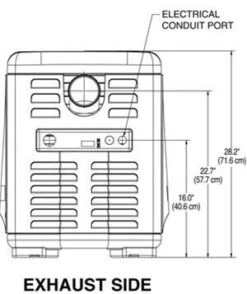 Pentair MasterTemp 250K BTU Propane Pool Heater EC-462027 -Art Swimming Pool pentair master temp 250k btu propane pool heater 460733 5