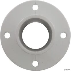 Perma-Cast PF-3119-A White Aluminum Deck Flange With Hardware 1.90" -Art Swimming Pool pf 3119 flange