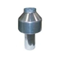 Raypak 009838 Indoor Drafthood For R206 & R207 - 6 Inch