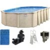 Surfside 8' X 12' Oval 52" Steel Above Ground Pool Package 2 Surfside 8' X 12' Oval 52" Steel Above Ground Pool Package -Art Swimming Pool surfside oval steel above ground swimming pool package 1 1 1 1 1 1