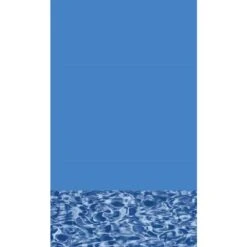 Swimline 18' Round Standard Gauge Blue Wall/Swirl Bottom Overlap Liner 48"/52"
