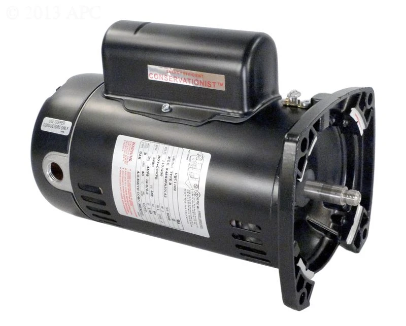 UQC1102 Pool Pump Motor 48Y Frame 1 HP Square Flange 115/230V - Energy Efficient 5 UQC1102 Pool Pump Motor 48Y Frame 1 HP Square Flange 115/230V - Energy Efficient - Image 3