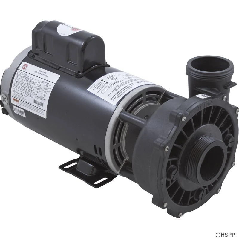 Waterway Executive 5 HP 2-Speed 230V 2" Spa Pump - 56 Frame - 3722021-1D 3 Waterway Executive 5 HP 2-Speed 230V 2" Spa Pump - 56 Frame - 3722021-1D