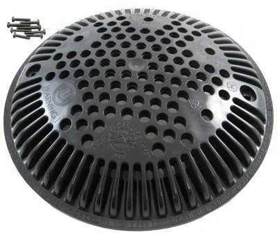 Hayward WGX1048EBLK Anti-Vortex Main Drain Cover VGB - Black - Floor Only